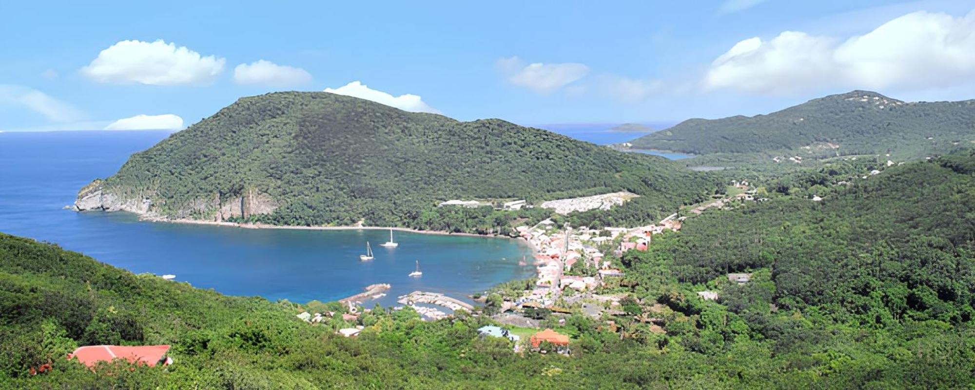 Appartement Spacieux A Deshaies Avec Vue Sur Mer Экстерьер фото